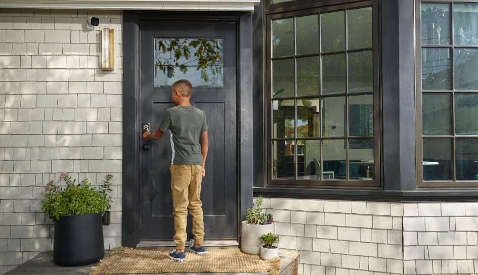 Vivint Smart Lock on home in Fort Collins